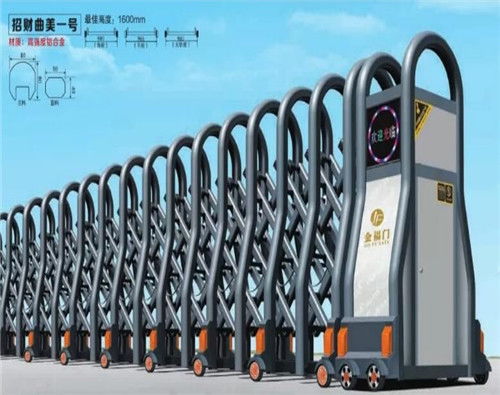乾縣專業(yè)做小區(qū)電動不銹鋼伸縮門